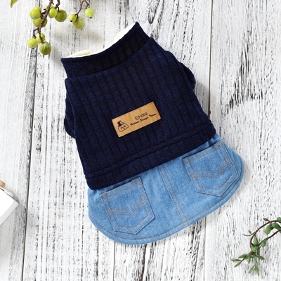 Couple Small And Medium-sized Dog Teddy Bichon Clothes Apparel - Image 4