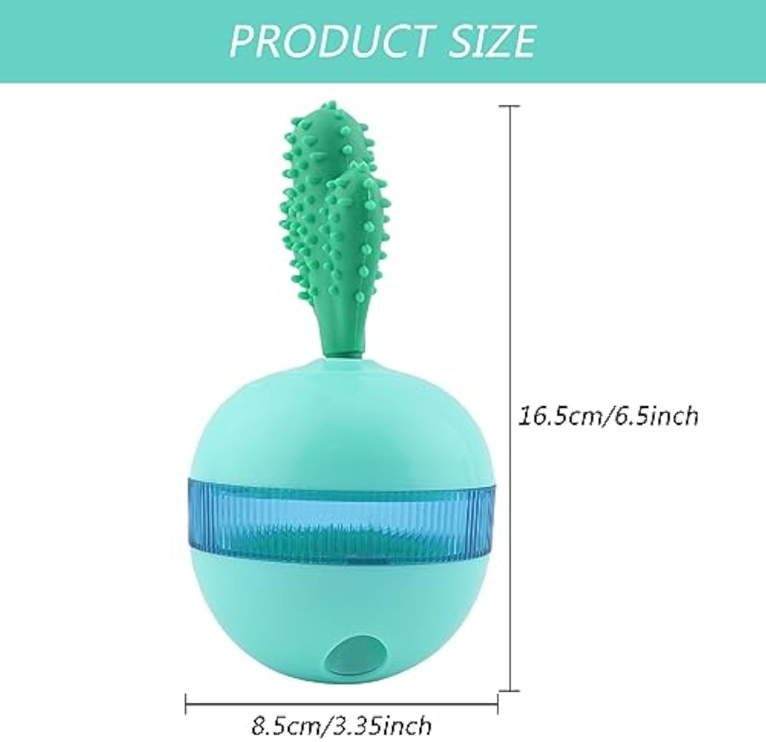 Interactive Treat Dispensing Dog Toys Different Functions Interactive Dog Puzzle Toys Balls For Medium Large Dogs Dog Treat Toys Dog Puzzle Toys Durable Rubber Dog Chew Toys - Image 3